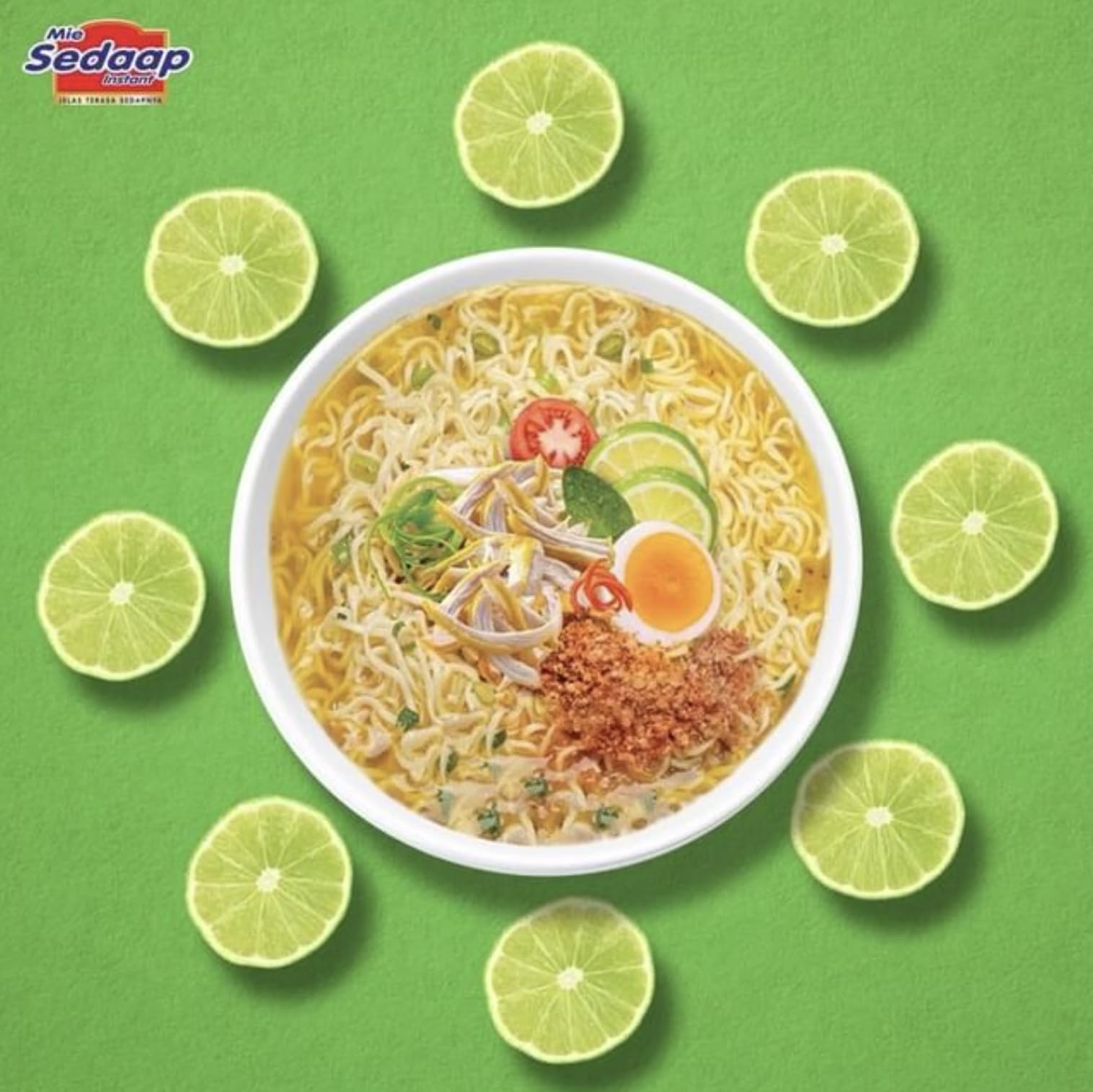 Mi Sedaap — Lime Soup Instant Noodles/Perisa Soto Flavor (Pack of 30)