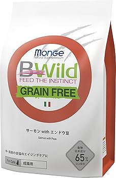 Amazon | 【成猫用 イタリア製 キャットフード 2kg】BWild ビー