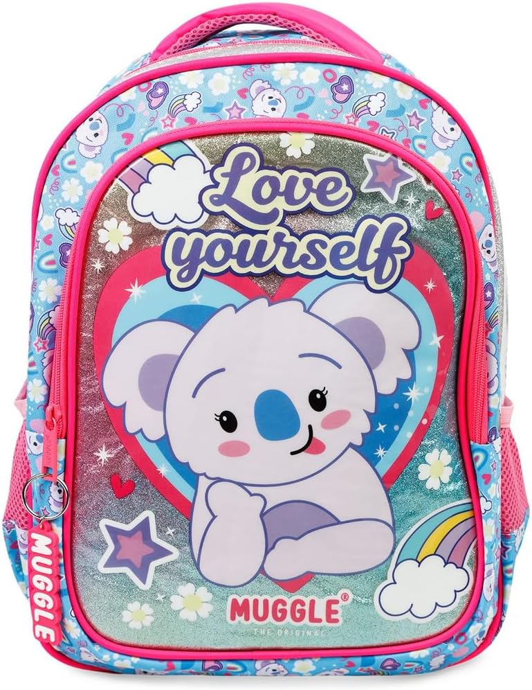 Muggle Okul Çantası Cute Koala Mavi Mu-8744