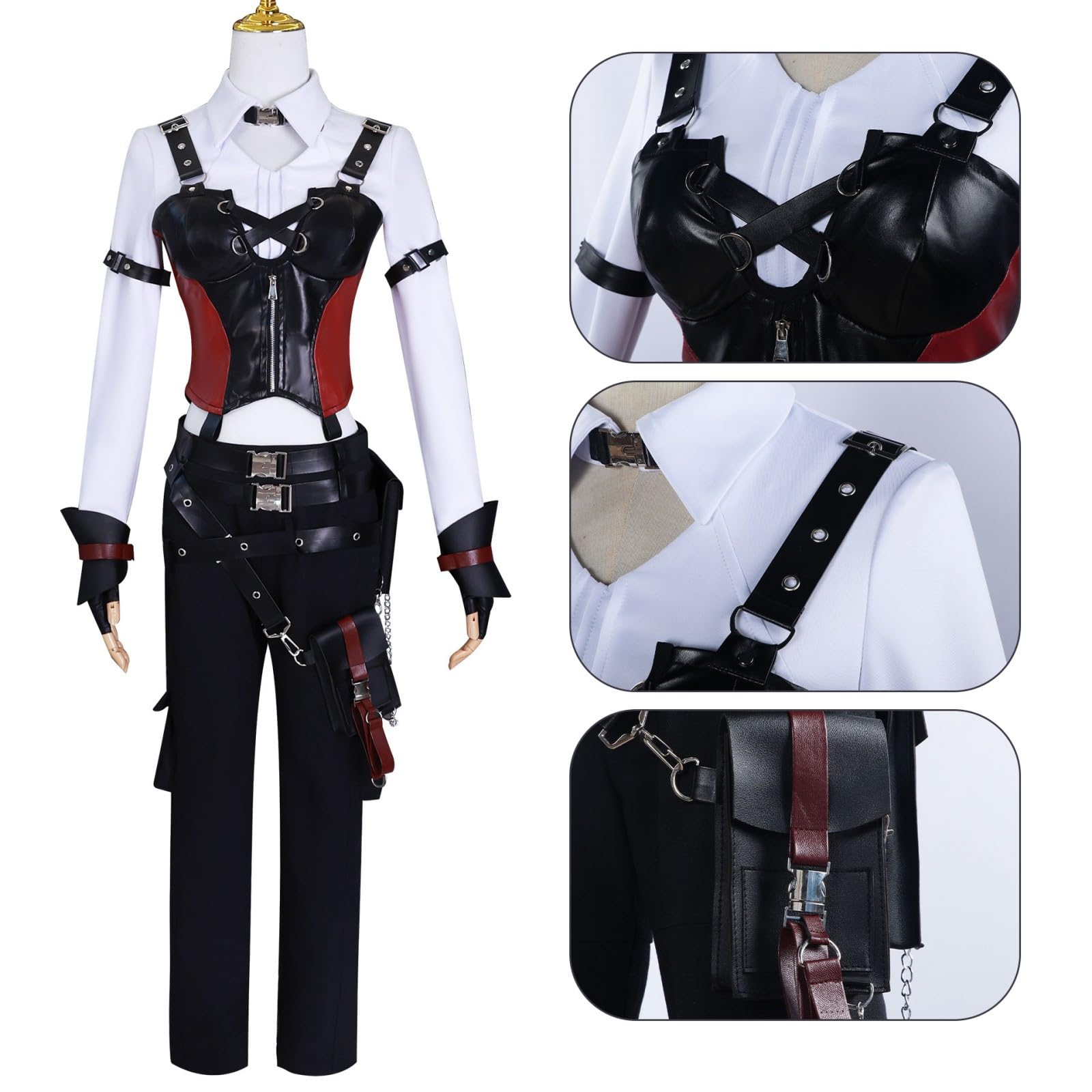 Amazon.co.jp: 恋と深空 コスプレ ヒロイン コスプレ衣装セット