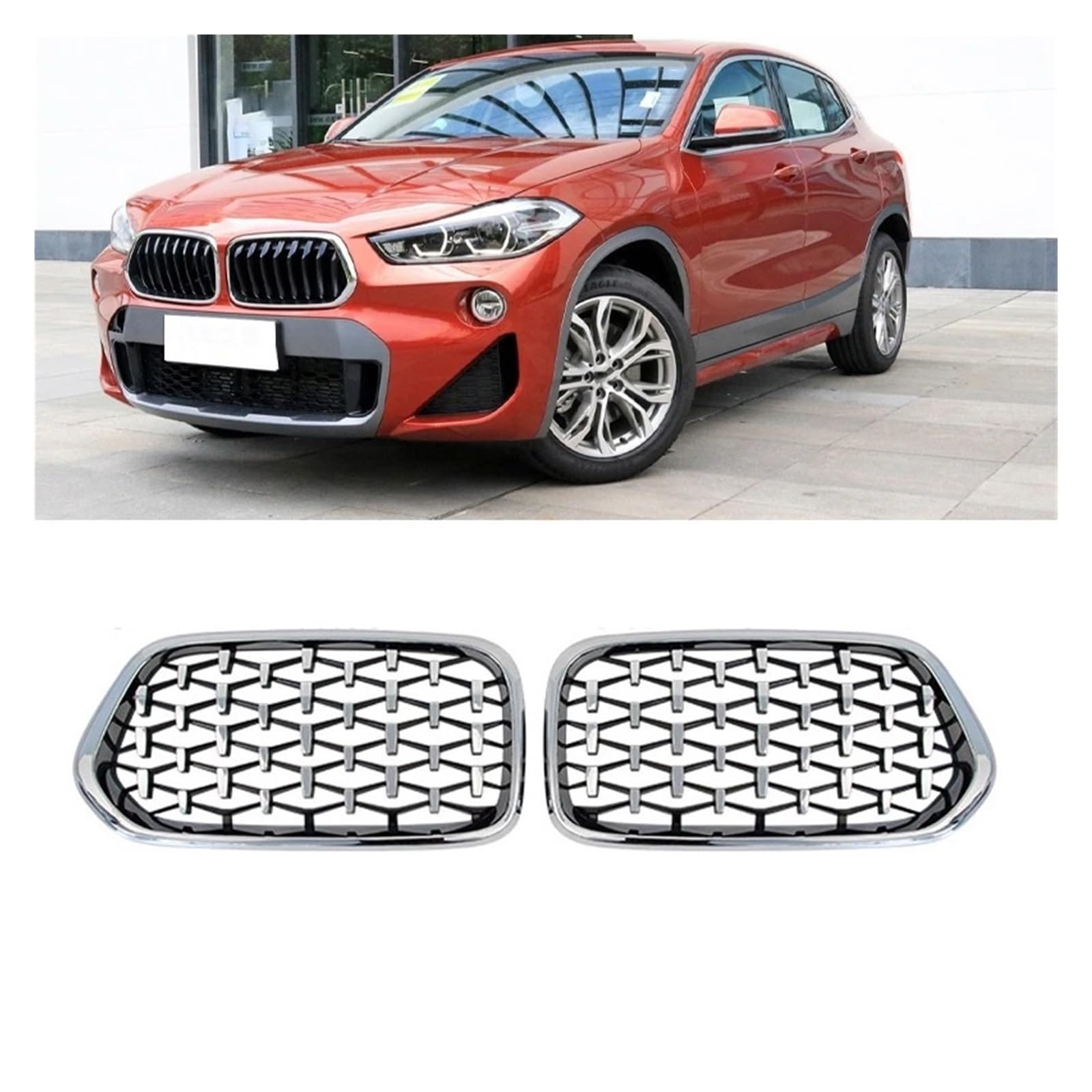Fasce Cover Calandra BMW X2 F39 18/20 Colori M Sport