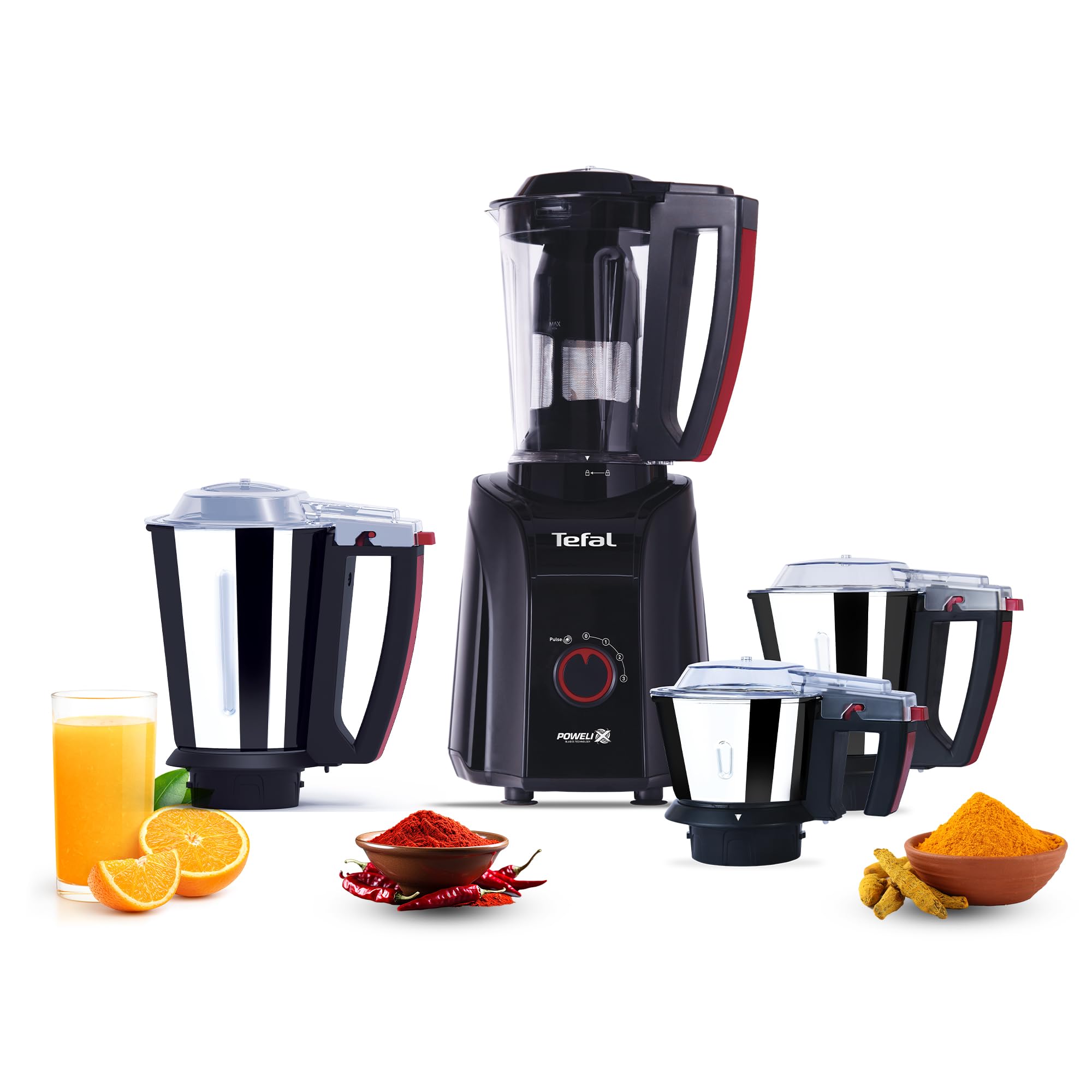 Tefal Puregrind HD Mixer Grinder, PoweliX Blade Technology, 1000W Heavy-Duty Motor, Leakproof Jars including Grinder Jar with Secure Locks | Europe’s No.1 Brand | 3-Year Warranty-picture-14