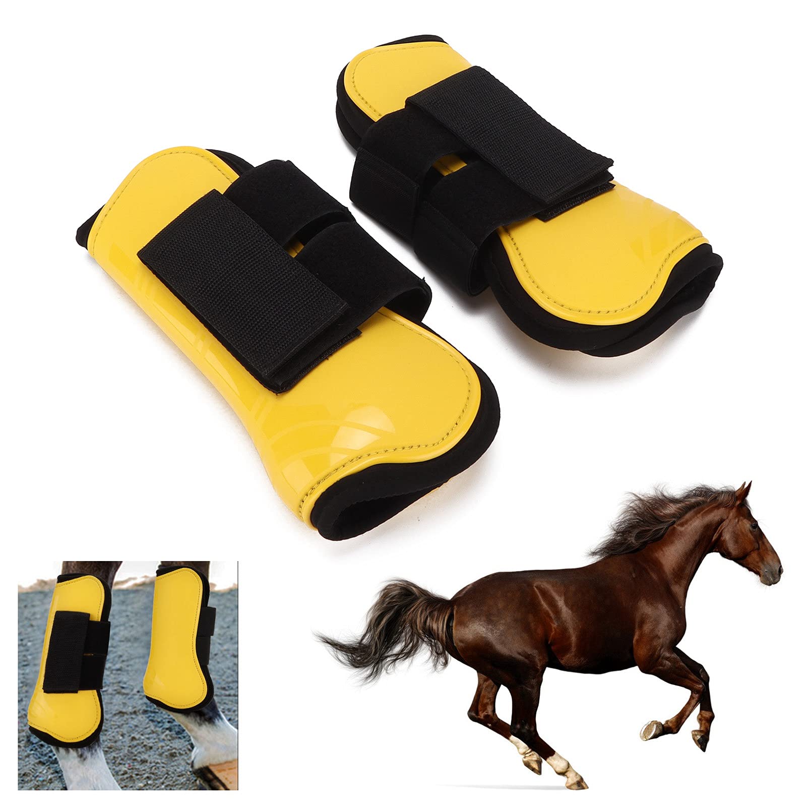 ThinLine Botte ouverte pour cheval d'école de saut sur le devant
