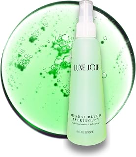 Herbal Blend Astringent - Natural BHA Facial Toner for Skin Tightening and Deep Cleansing, 8 fl oz