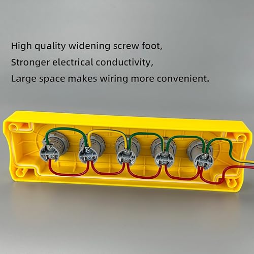 Miniatura 6 de ARLETA 10pcs ahorro de energía LED indicador luz voltaje 12V24V110V corriente 20mA agujero de montaje tamaño 0.866 in (78 pulgadas) verde amarillo