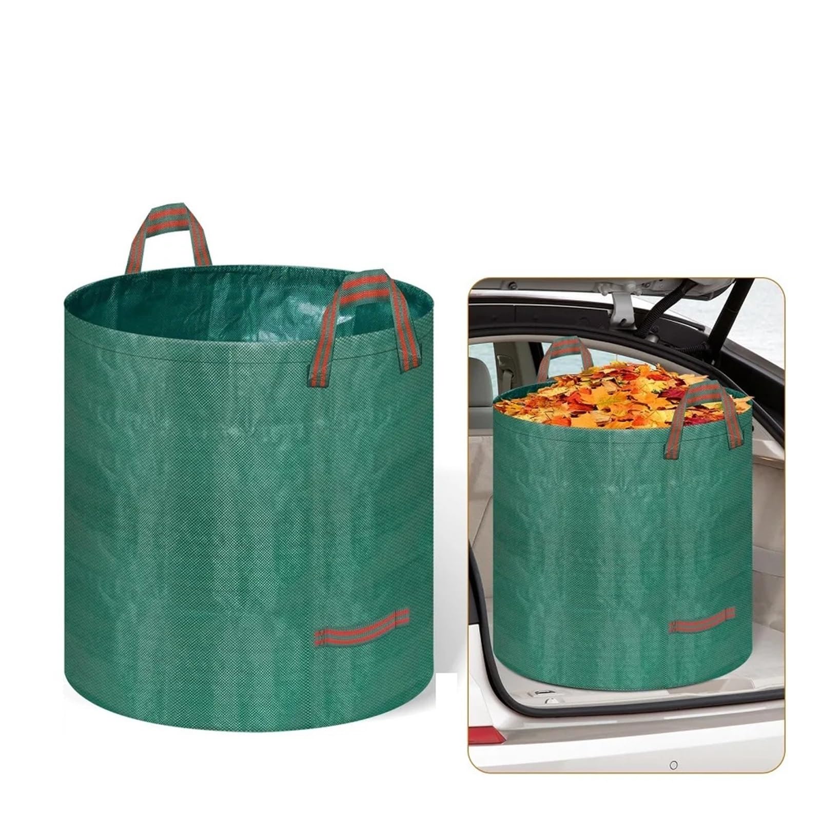 Bolsa para Residuos de Jardín 2 bolsas de basura jardín resistentes 200 l | Bolsas resistentes for residuos de jardín
