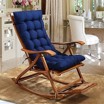 Cuscino Per Sdraio Da Esterno 110x40cm - Imbottito Per Lettini Giardino, Spiaggia E Relax, Blu Astrale - Foto 6