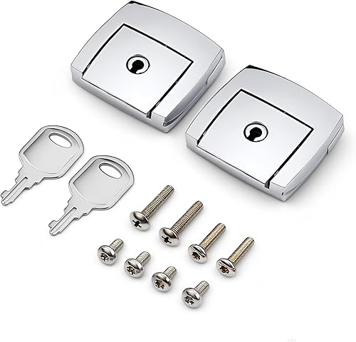 Miniatura 5 de Cerrojo para maletero Tour Pack Pak Compatible con Harley Touring Electra Glide 1988-1999 2000-2013