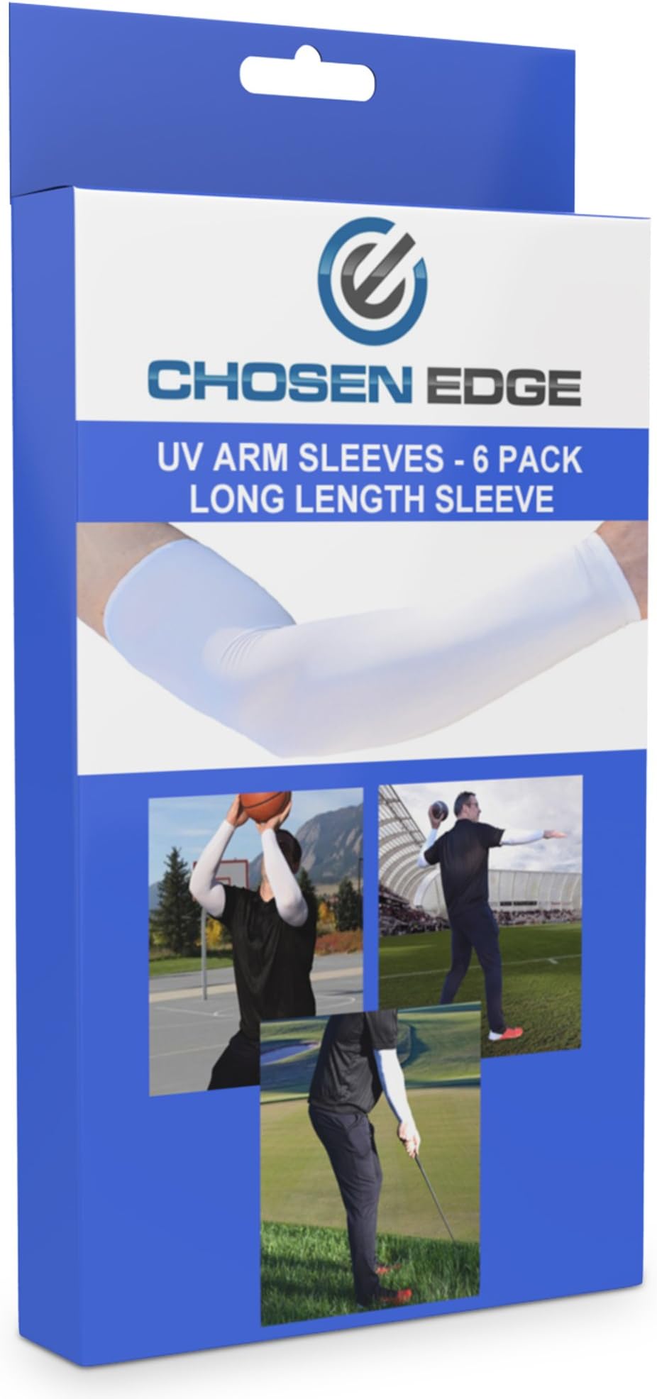 UV Arm Sleeves for Men UV Protection, Large, XL, UV Sun Protection, for Golf, Running, Biking