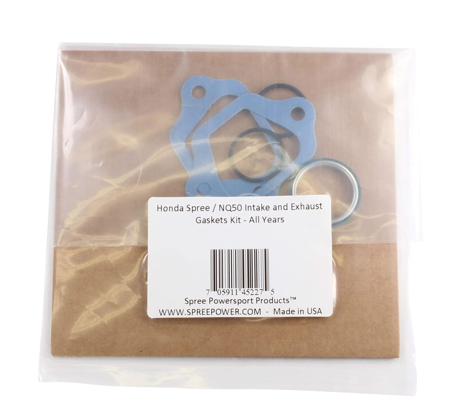 Spree Compatible/Replacement for Honda Spree NQ50 Intake and Exhaust gasket kit 1984-1987