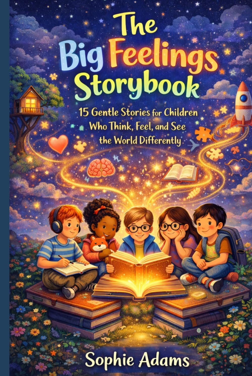 The Big Feelings Storybook: 15 Gentle Stories for Children Who Think, Feel, and See the World Differently