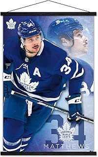 NHL Toronto Maple Leafs - Auston Matthews 21 Wall Poster with Magnetic Frame