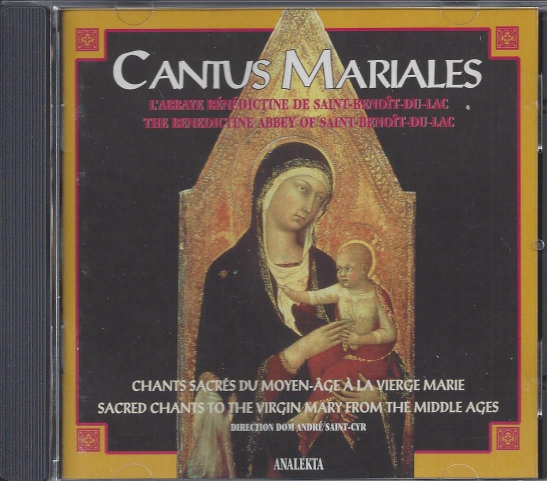 Cantus Mariales [Audio CD]