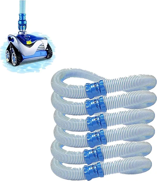 Garayma 6 Pack Pool Cleaner Hose,Swimming Pool Vacuum Hose for inground pools Mx6 Mx8 Replacement Kit，R0527700 Pool Vacuum Twist Lock Hose Replacement Parts 39 inches