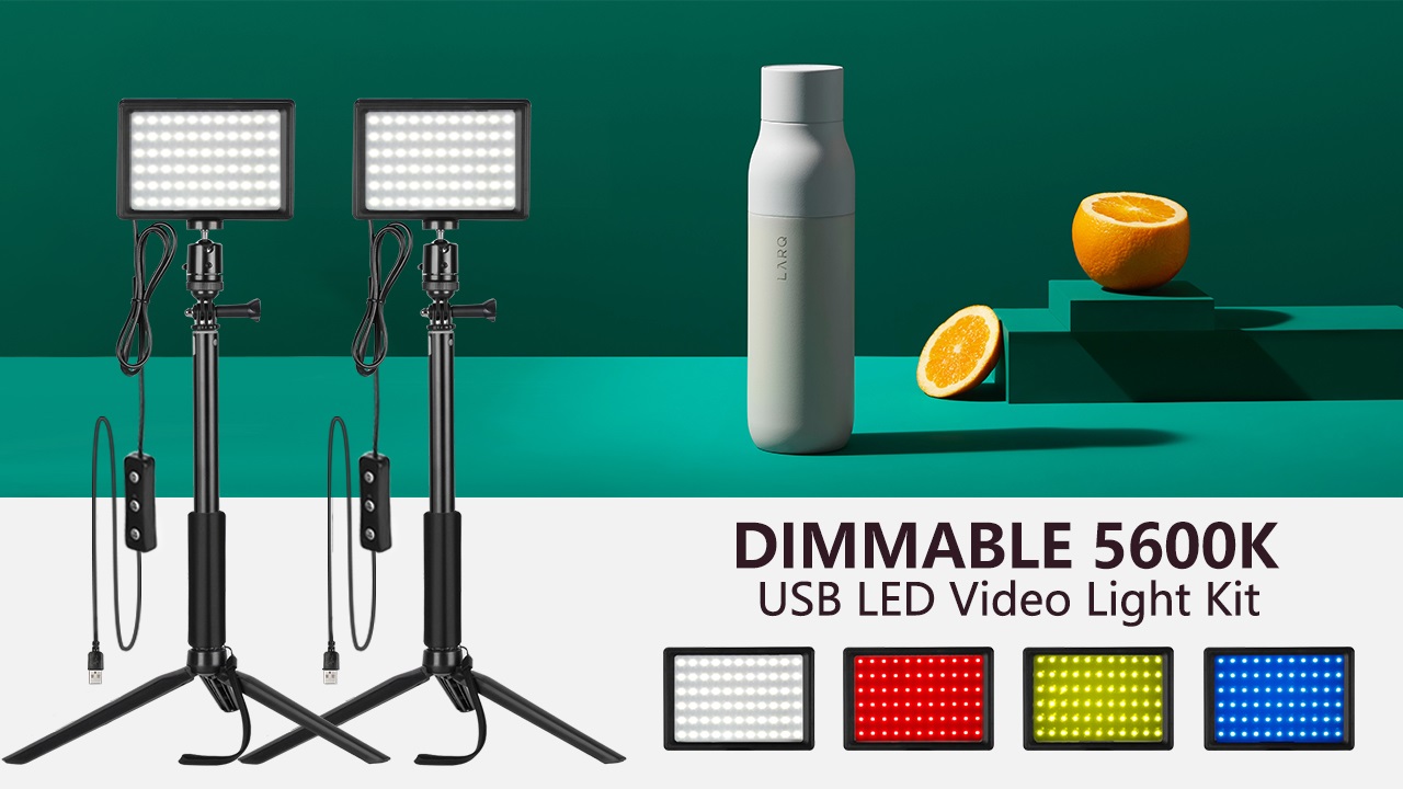 6 Neewer+Dimmable+Adjustable+Tabletop+Photography