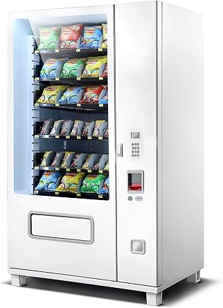 Large Snack Vending Machine with LED Glass Front Maquina expendedora F632