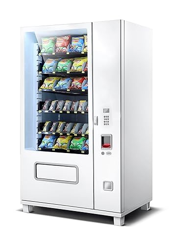 Large Snack Vending Machine with LED Glass Front Máquina expendedora F632