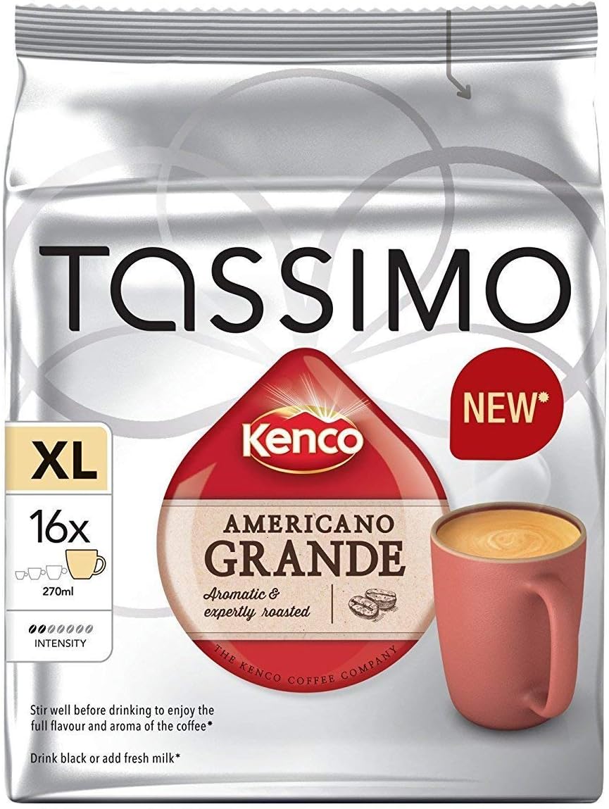 TassimoKenco Americano Grande 16 Per Pack