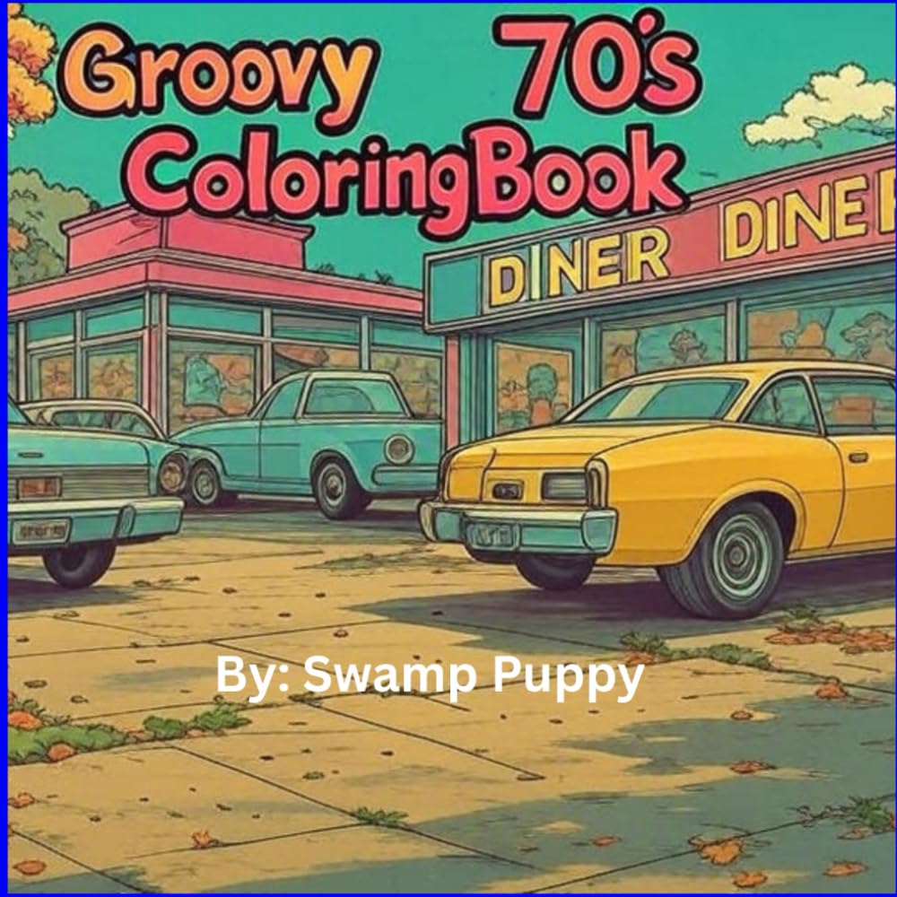 70's Groovy Coloring Book: 70s Groovy Coloring Book for Adults: Retro Psychedelic Patterns, Disco Vibes, Flower Power & Peace Signs for Stress Relief and Relaxation (Nostalgia Coloring)
