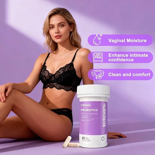 Miniatura 2 de Probióticos vaginales para mujeres - Hidratante vaginal que apoya la salud vaginal, el equilibrio del pH, combate la picazón, el olor y la levadura,
