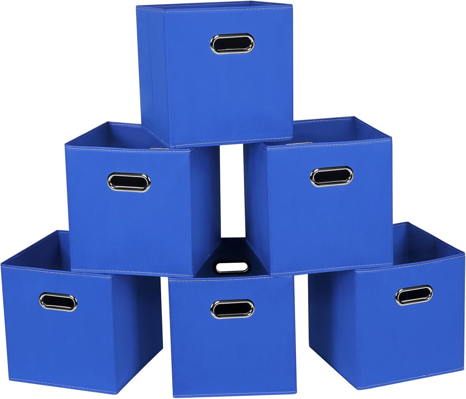 SEVENDOME Fabric Cloth Storage Bins,Fabric Cube Bins