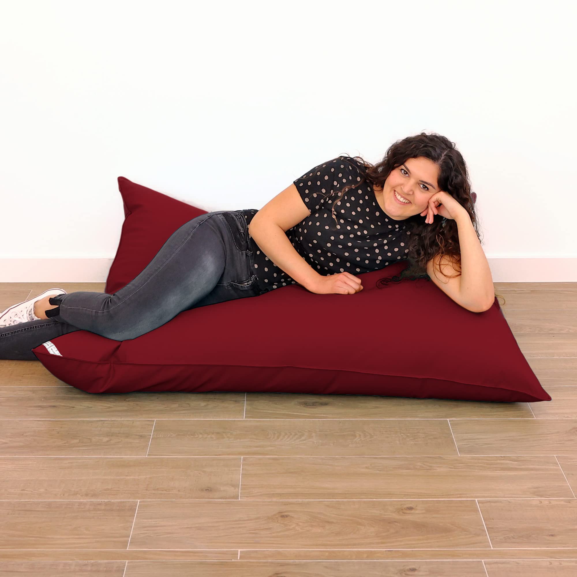HAPPERS Big Puff Gigante Polipiel Interior Granate