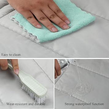 Thermal Protection Door Curtain with Window Warm Insulation Cold Blockout Front Door Panel Water Proof Windproof(A,85x200cm)