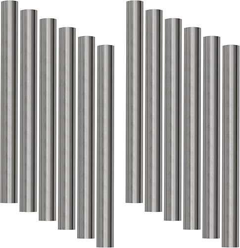 makerflo Cámaras de sublimación de acero inoxidable para bolígrafos, paquete de 12, listas para manualidades para regalos y personalización