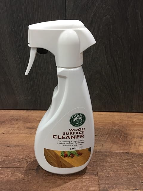 Fiddes Wood Surface Spray Cleaner 500ml - For Interior Worktops/Floors/Furniture