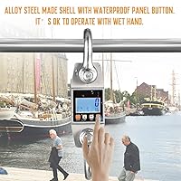 Vista 7 de Bonvoisin Báscula de grúa digital de 6600 libras, báscula colgante industrial resistente (6600 libras/6,613.9 lbs)