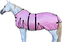 Vista 16 de 60" Caballo Malla Ligero Verano FlySheet Spring Airflow Blanco 73408B