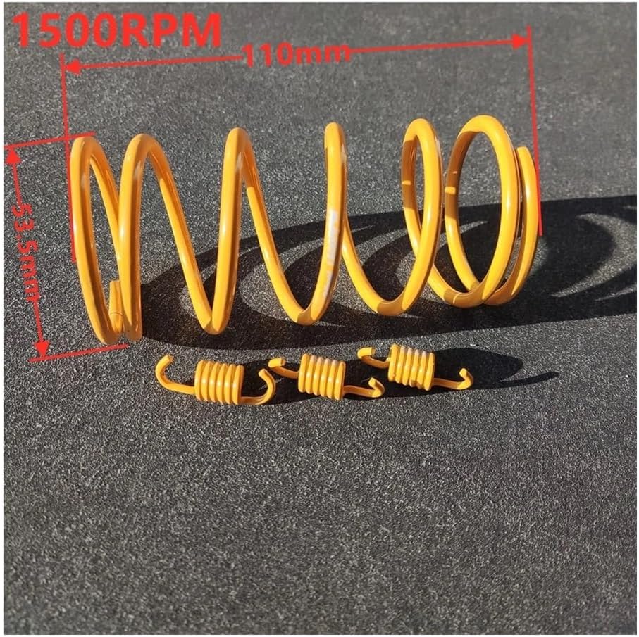 Clutch Spring Fit For 50cc Two-Stroke 1PE40QMB 1000RPM 1500RPM 2000RPM(1500RPM)