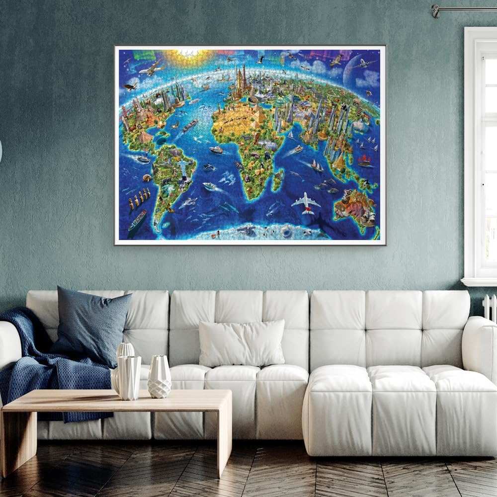 Anatolian Puzzle - World Landmarks, 4000 Piece Jigsaw Puzzle, #5202