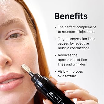Revision Skincare RevoxTM Line Relaxer, Targeted Under Eye Serum with Hyaluronic Acid, Improves Fine Lines and Wrinkles