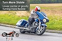 Vista 3 de TDZ 2002-2025 Kit de Bloques de Enlace de Bajada de 2 Pulgadas Negro para Harley Touring Street Glide/Road King/Electra Glide/Road Glide/Ultra