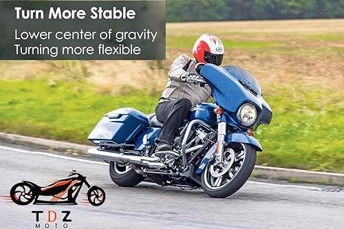 Miniatura 3 de TDZ 2009-2025 Kit de bloques de eslabones de bajada de 1.5 pulgadas para Harley Touring Street GlideRoad KingElectra GlideRoad GlideRoad GlideUltra