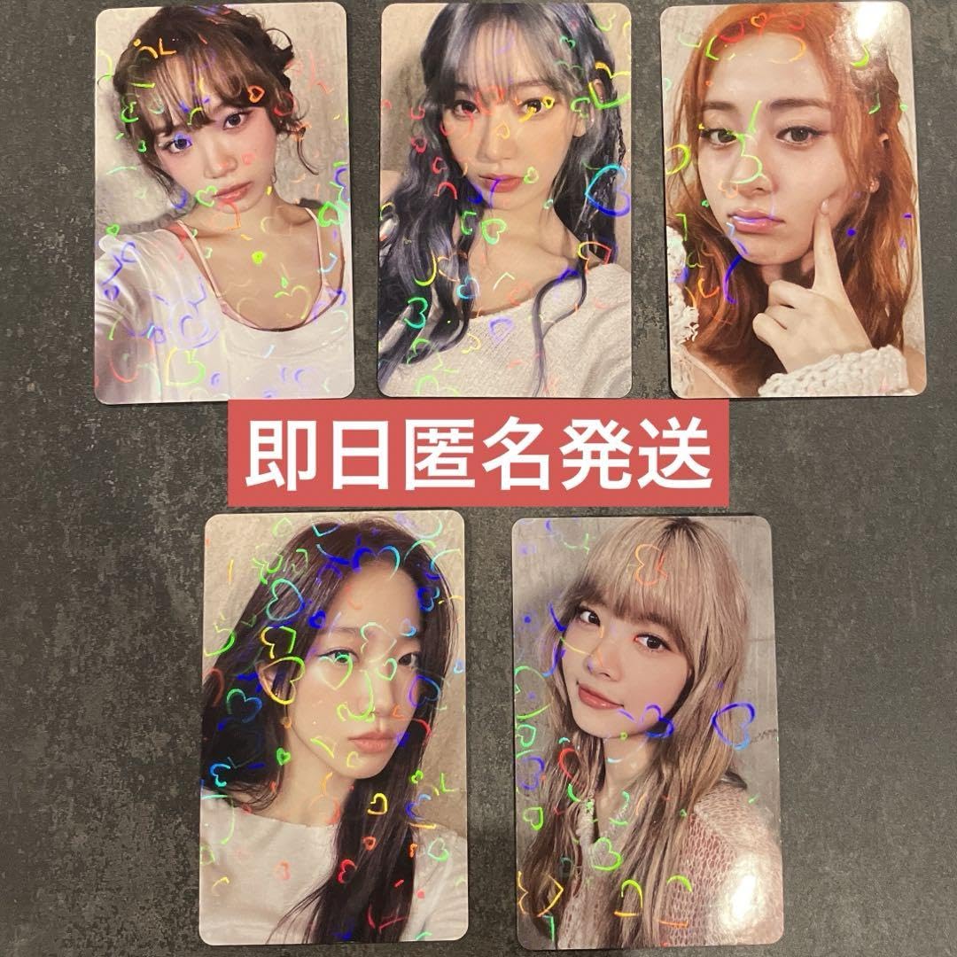 LESSERAFIMルセラフィムWeverseJapan特典トレカコンプセット ルセラフィム easy weverse 購入特典 トレカ コンプ セットの通販 by