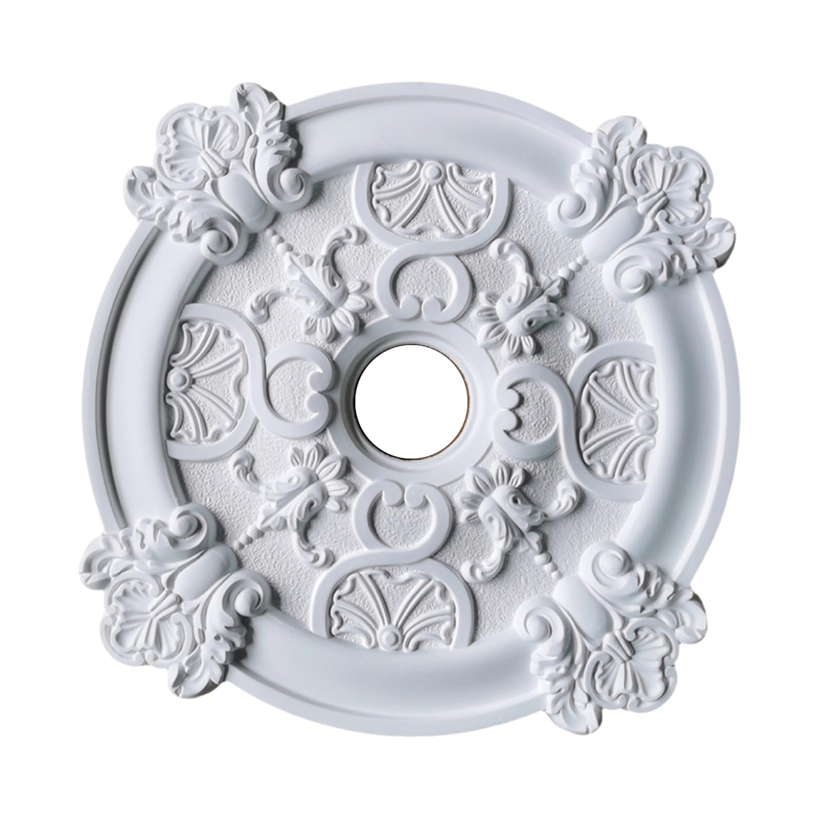Rosetones techo decorativos y placas redondas para ventilador