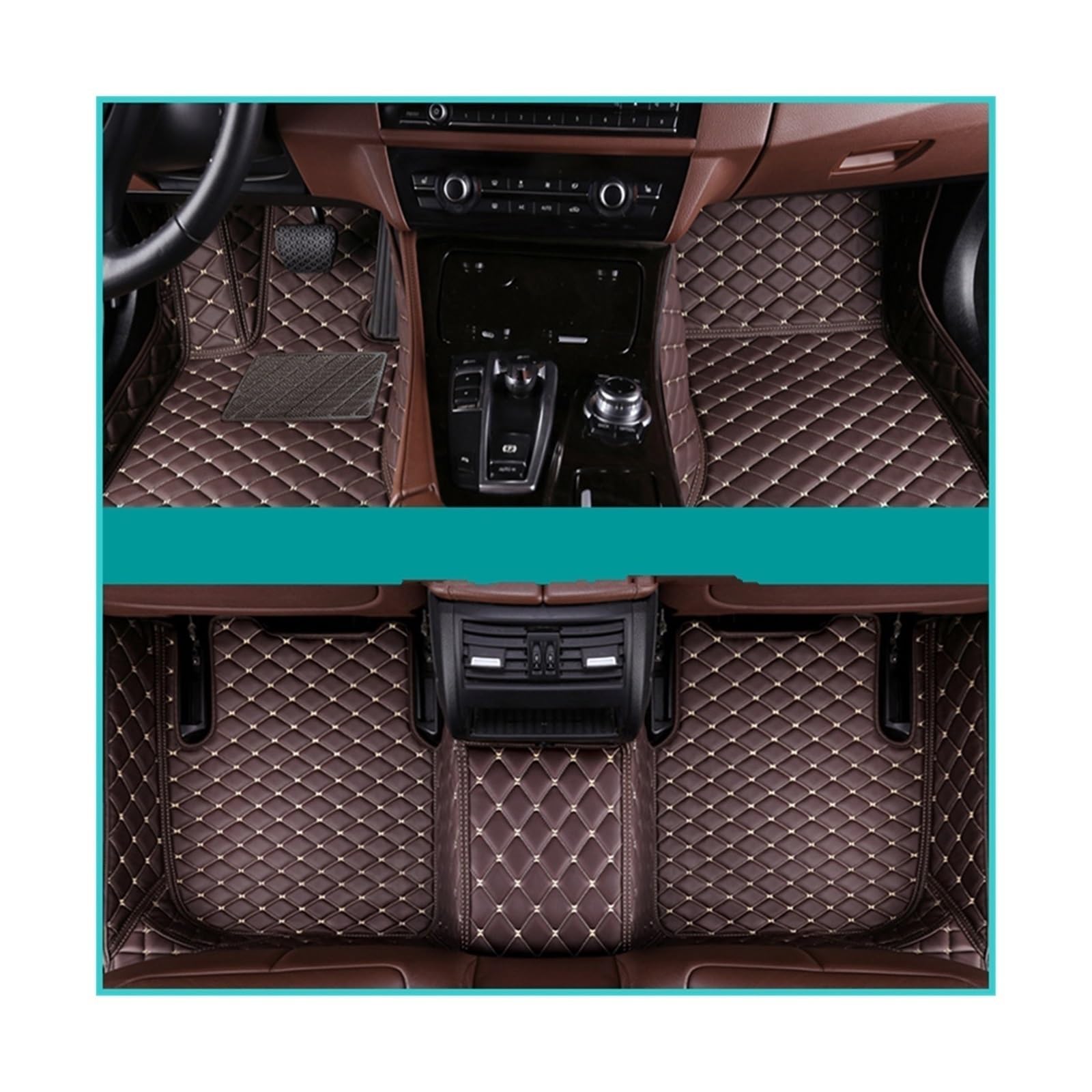 Tapis de sol pour voiture Ford Ecosport 2018 contre la boue et l'usure