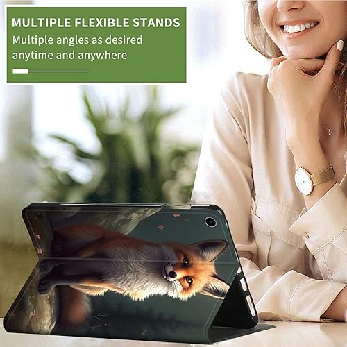 Vista 236 de Funda para Kindle de 6 pulgadas (11.ª generación, versión 2024/2022) delgada de piel sintética, ajustable, multiángulo, Smart Shell con función