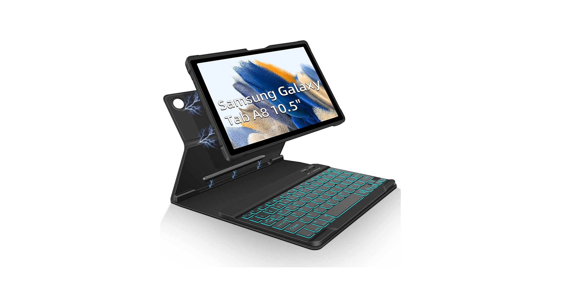 Windowsタブレットアクセサリー Samsung Galaxy Book 10.6 Keyboard Case Amazon.com: BoxWave Keyboard Compatible with Samsung Galaxy