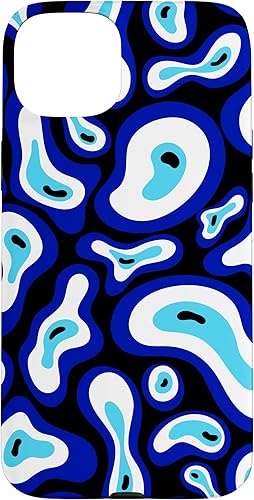 Miniatura 9 de Funda para iPhone 15 Pro Evil Eye Turkish Groovy Swirl Pattern Good Vibes