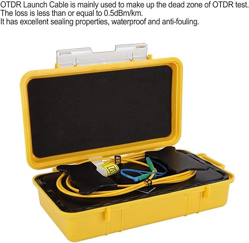 Miniatura 2 de Caja de cable del lanzamiento de OTDR, anillo de fibra de la zona muerta, caja de cable del lanzamiento de la fibra óptica OTDR de LCAPC-LCAPC el