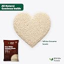 MITHILA FOODS 400g White Sesame Seeds | Premium Safed Til Superfood | Nutty Aroma & Crunch | Natural, Clean, Calcium-Rich Seeds for Cooking, Baking, Chutney & Laddoo | Authentic Taste of Bihar gallery image