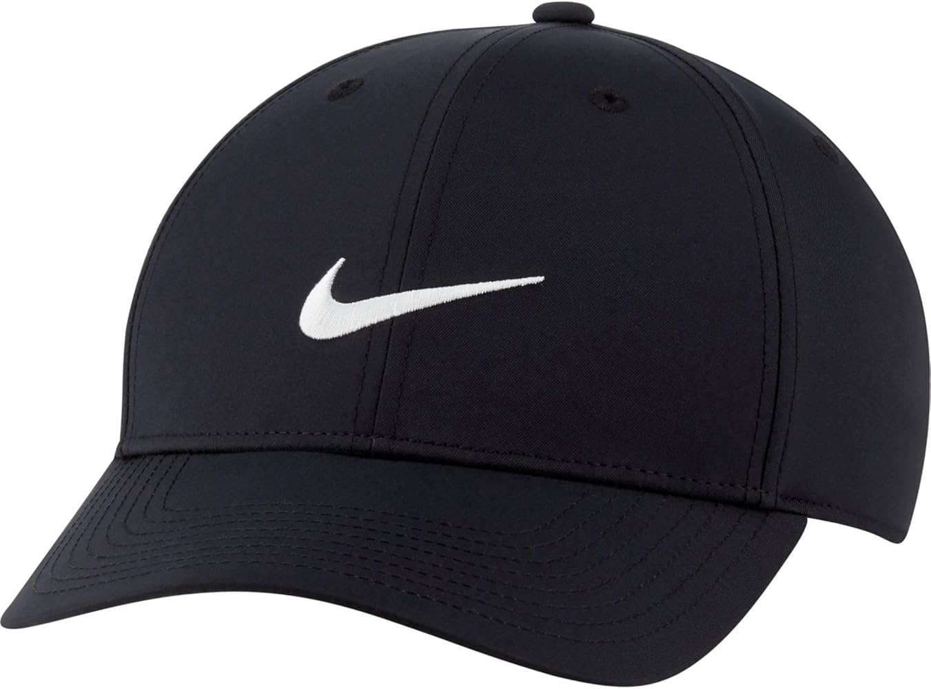 Nike Men`s Dri-FIT Club Structured Swoosh Hat (B(FB6444-010)/W