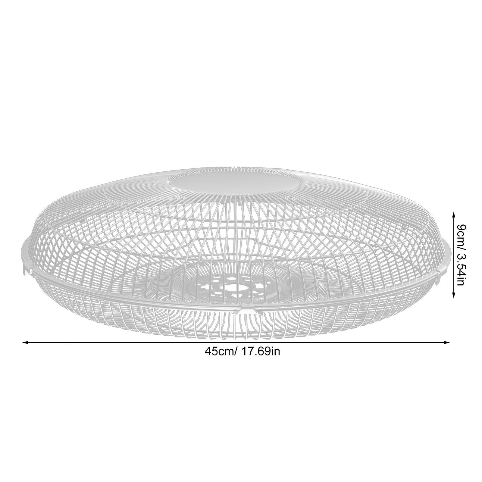 1 set di 40 cm di copertura protettiva in rete per ventilatore a piantana, griglia di protezione per pale, ricambi per ventilatore a piantana per ufficio, casa, decorazioni per feste