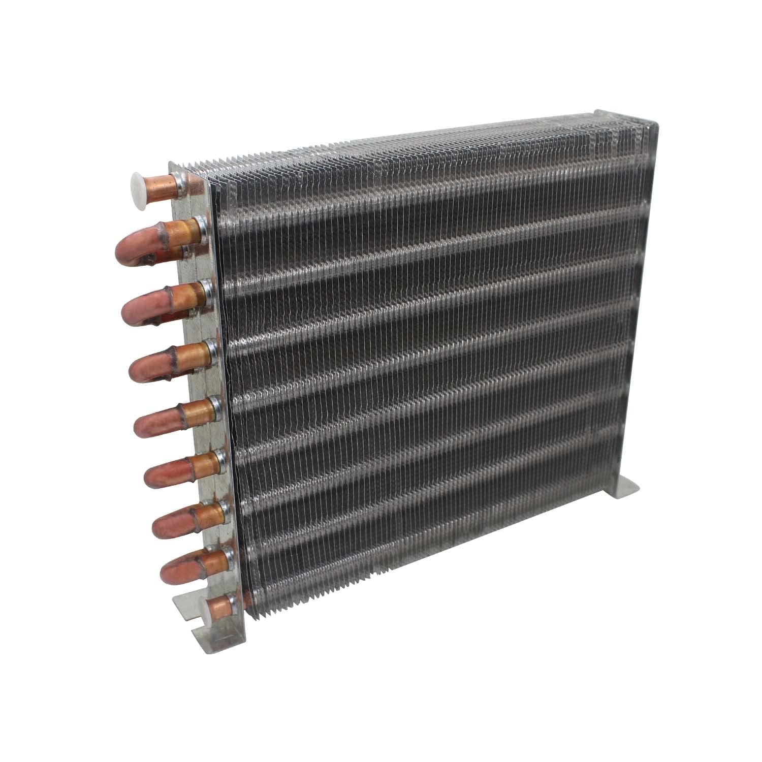 Skraplacz chłodniczy parownika klimatyzacji wymiennik wody parownika lodówki zamrażarki Radiator (Dł. 195 x Szer. 45 x Wys. 210mm)