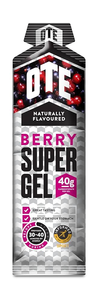 OTE Super Gel - Energy Gels for Running & Cycling - Dual