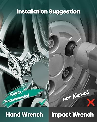 Miniatura 6 de SCITOO 20 pernos de rueda M12x1.25 de 12 x 1.25 pulgadas, longitud del vástago de 1.102 in con 2 llaves para Jeep para Cherokee para Renegade, para