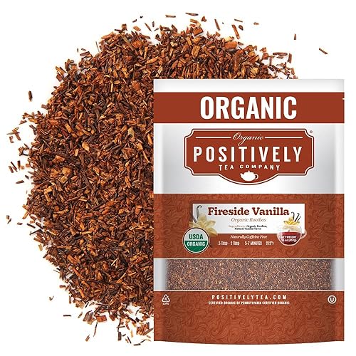 Vista 56 de Organic Positively Tea Company, Bolsitas de Té de Cíder de Manzana de Invierno Rooibos, 20